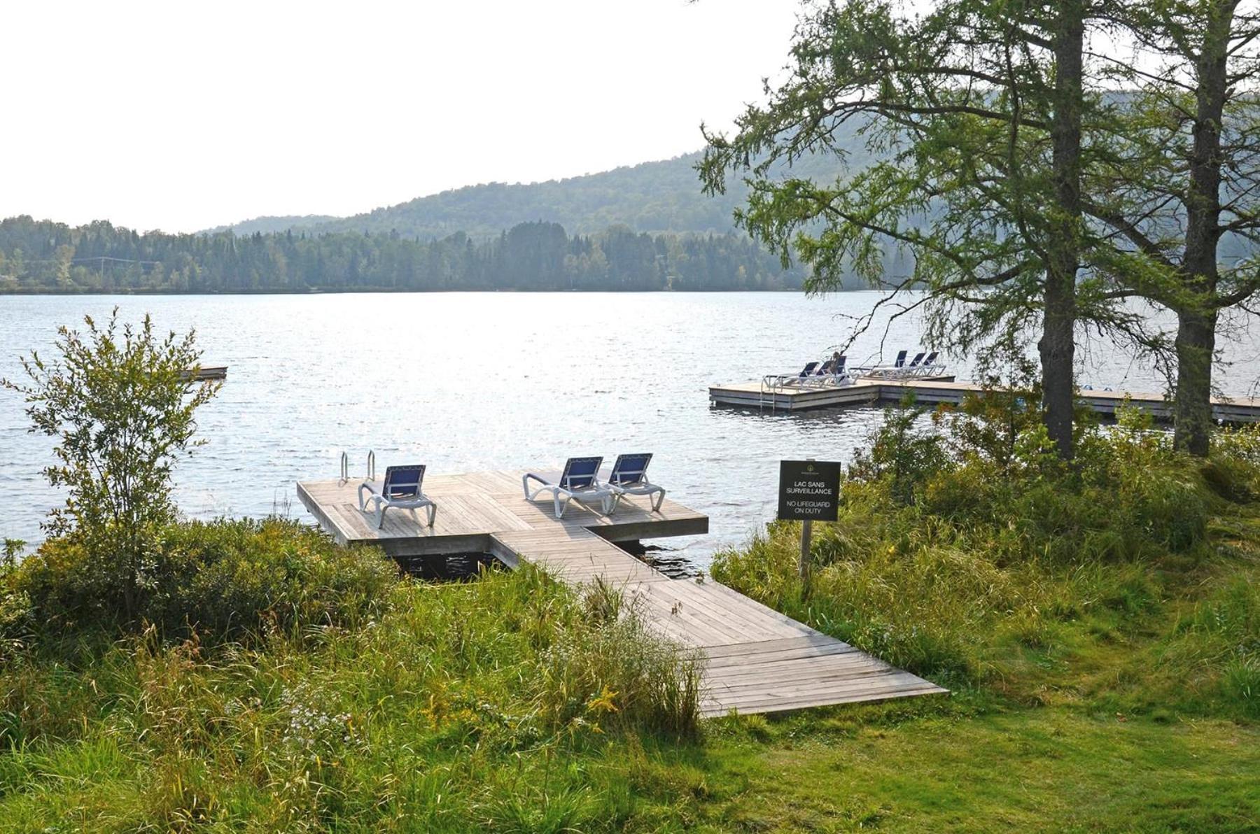 Lakefront Mountain View Remote Work - 1 Bd Suite Lac-Superieur Dış mekan fotoğraf